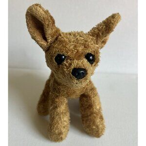 Aurora World Plush Chihuahua Dog Stuffed Animal Toy Brown Tan 7"
